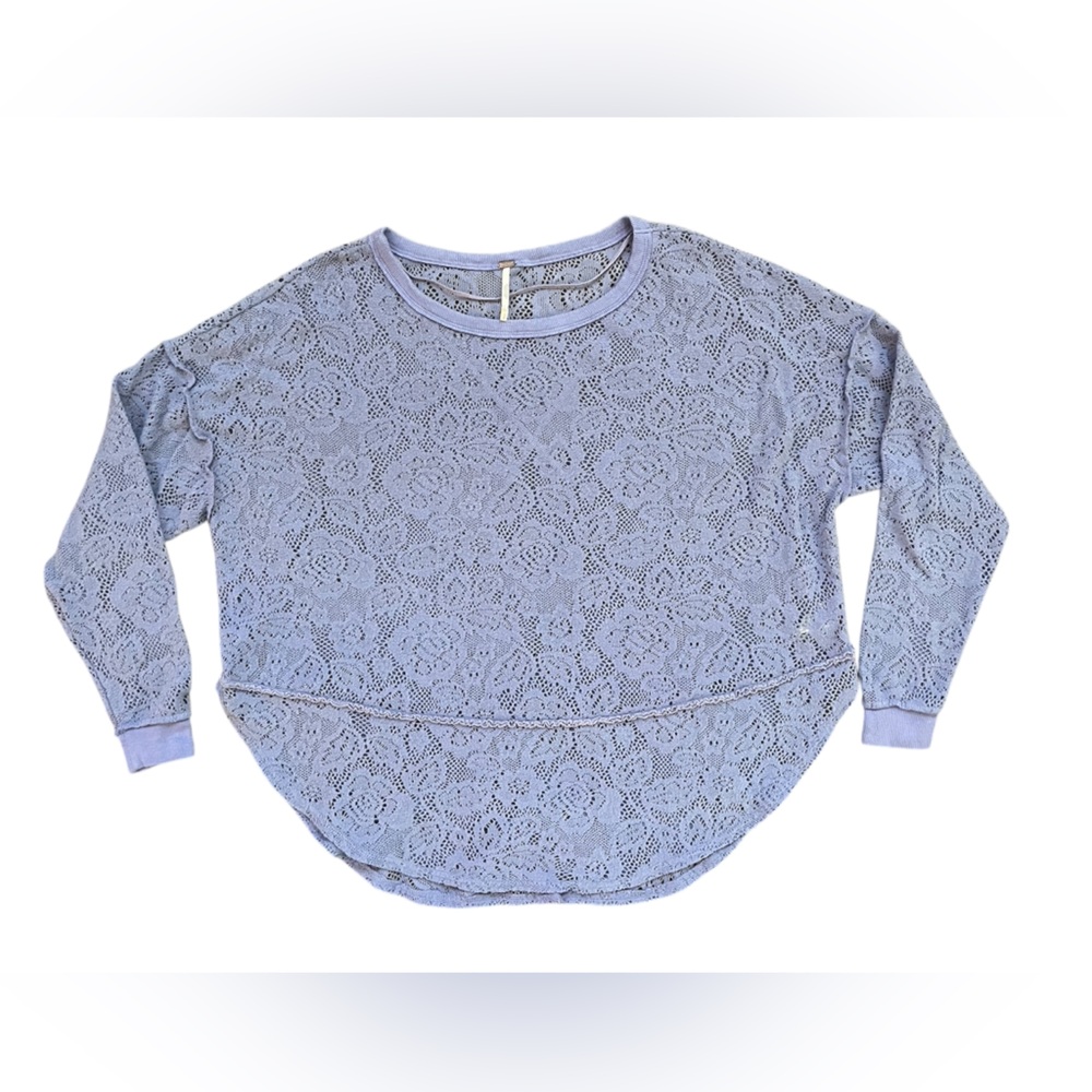 Free People lace sweater